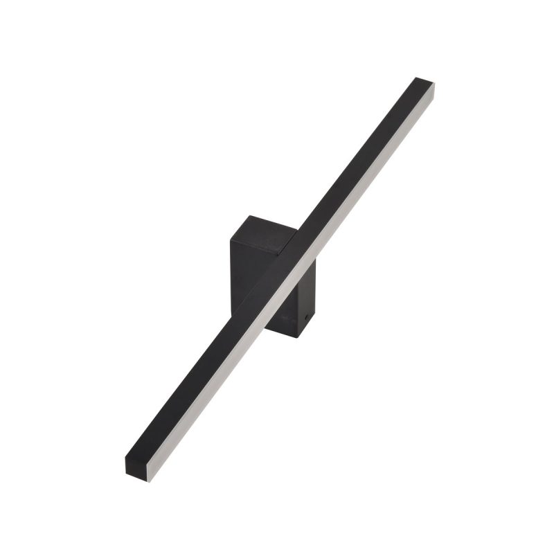 Aplica neagră 60 cm IP44 LED 4000K, iluminat oglindă, Nevada Light Prestige - imagine 5