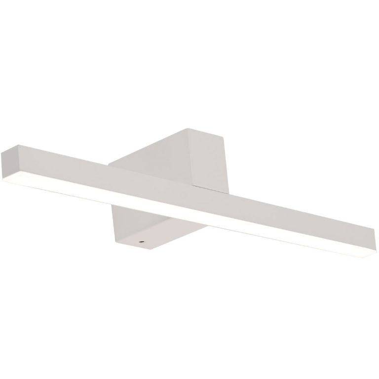 Aplica albă 40cm IP44 LED 4000K