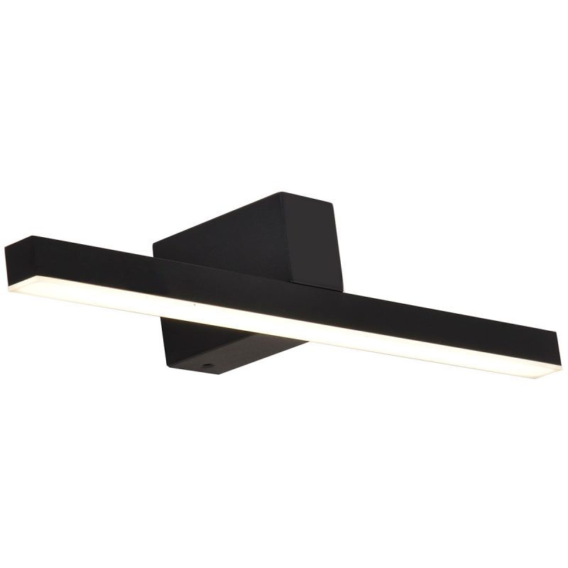 Aplica neagră 40cm IP44 LED 4000K