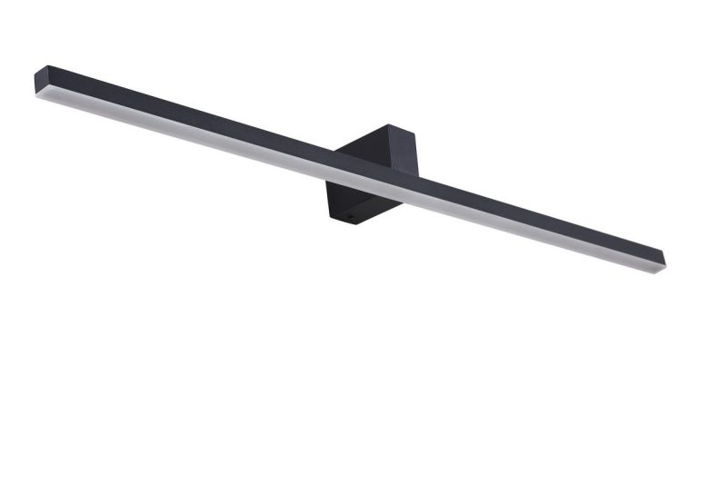 Aplica neagră 90 cm IP44 LED 4000K, iluminat oglindă, Nevada Light Prestige