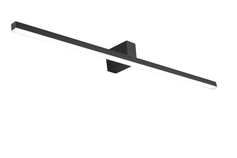 Aplica neagră 90 cm IP44 LED 4000K, iluminat oglindă, Nevada Light Prestige