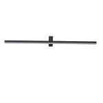Aplica neagră 90 cm IP44 LED 4000K, iluminat oglindă, Nevada Light Prestige