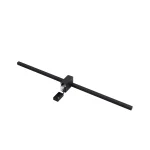 Aplica neagră 90 cm IP44 LED 4000K, iluminat oglindă, Nevada Light Prestige
