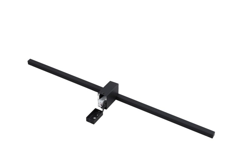Aplica neagră 90 cm IP44 LED 4000K, iluminat oglindă, Nevada Light Prestige