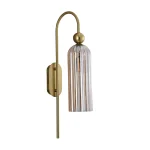 Aplica chihlimbar 1xE14, iluminat perete, Piega Light Prestige