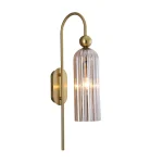 Aplica chihlimbar 1xE14, iluminat perete, Piega Light Prestige