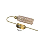 Aplica chihlimbar 1xE14, iluminat perete, Piega Light Prestige