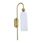 Aplică de perete Piega cu abajur alb, iluminat interior, Light Prestige, model LP-939/1W