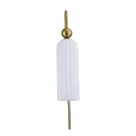 Aplică de perete Piega cu abajur alb, iluminat interior, Light Prestige, model LP-939/1W