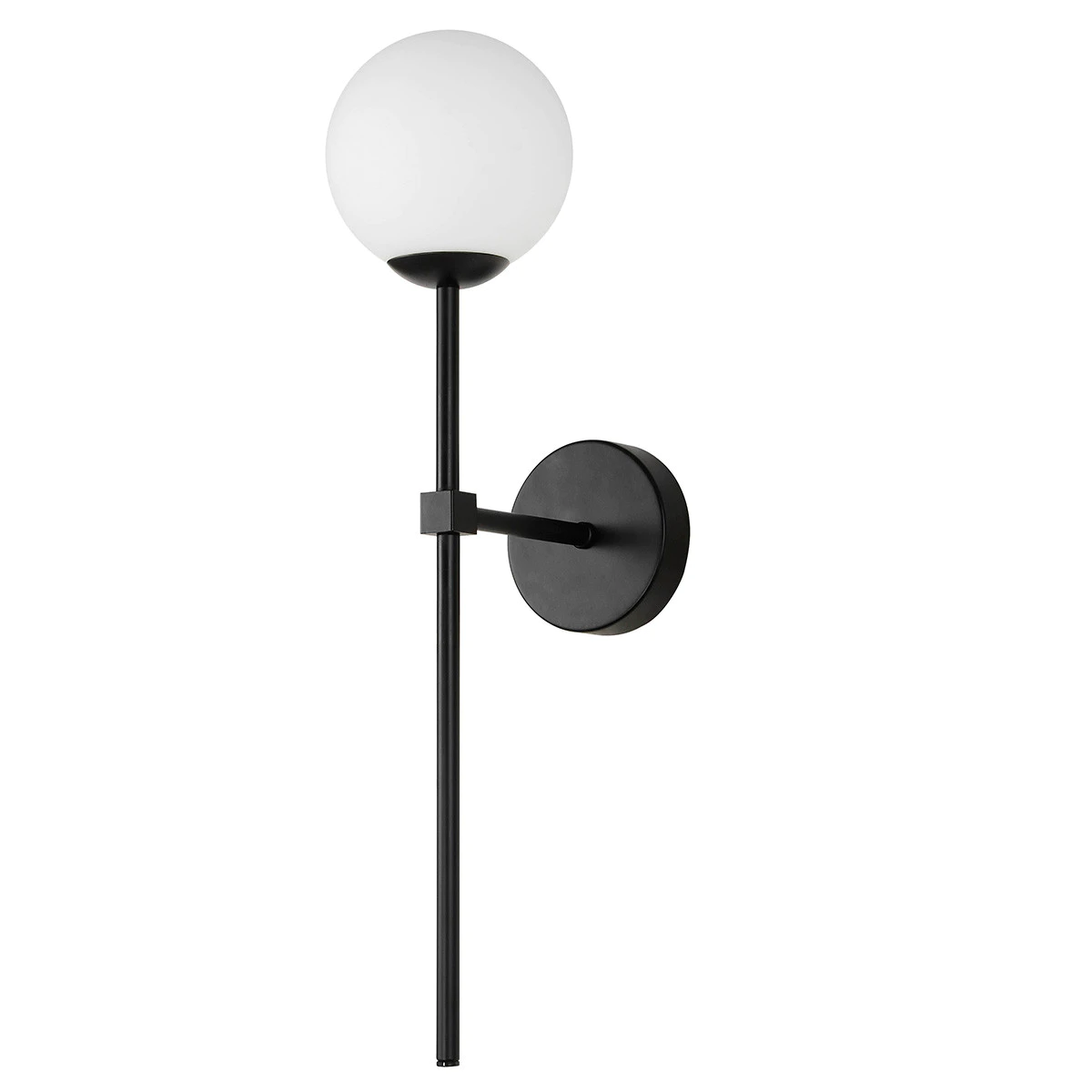 Aplica neagră IP44 1xG9