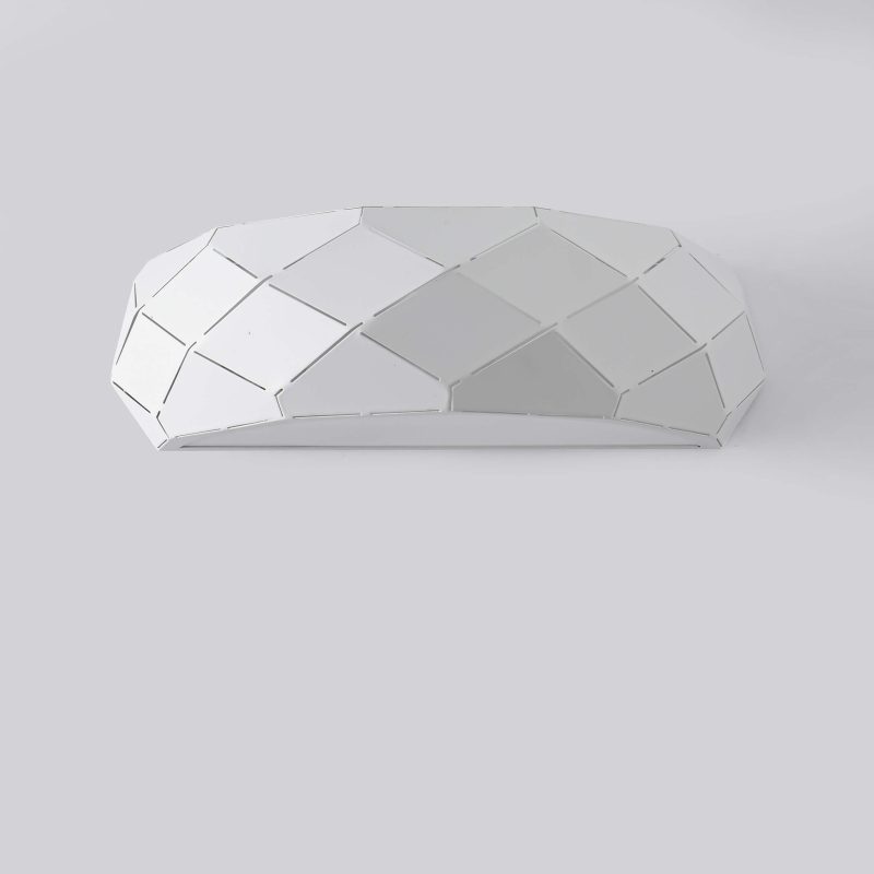 Aplica albă de perete 1xE27, design simplu, Reus Light Prestige