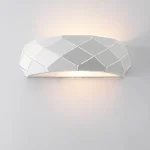 Aplica albă de perete 1xE27, design simplu, Reus Light Prestige
