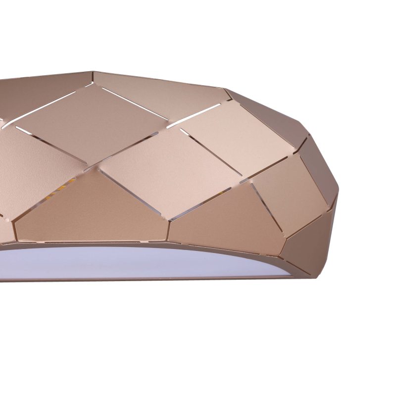 Aplica roz auriu 1xE27, iluminat perete, Reus Light Prestige