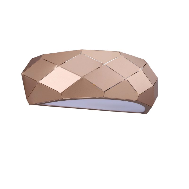 Aplica roz auriu 1xE27, iluminat perete, Reus Light Prestige