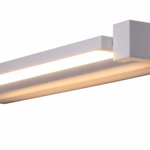 Aplica orientabilă albă IP44 LED 4000K