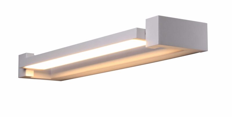 Aplica orientabilă albă IP44 LED 4000K