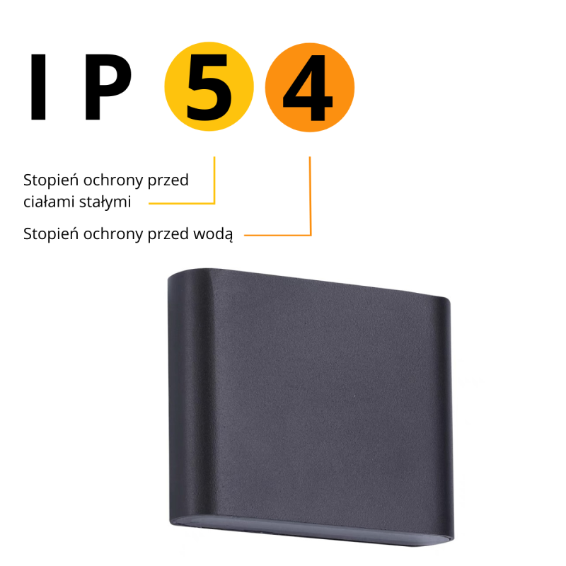 Aplica neagră LED 4000K, design compact, Sapri Light Prestige - imagine 5