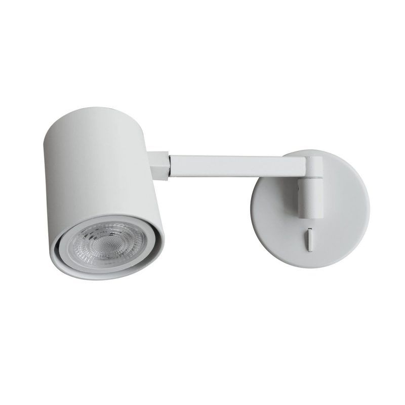 Aplica cu braț albă 1xGU10, iluminat direcțional, Snow Light Prestige - imagine 5