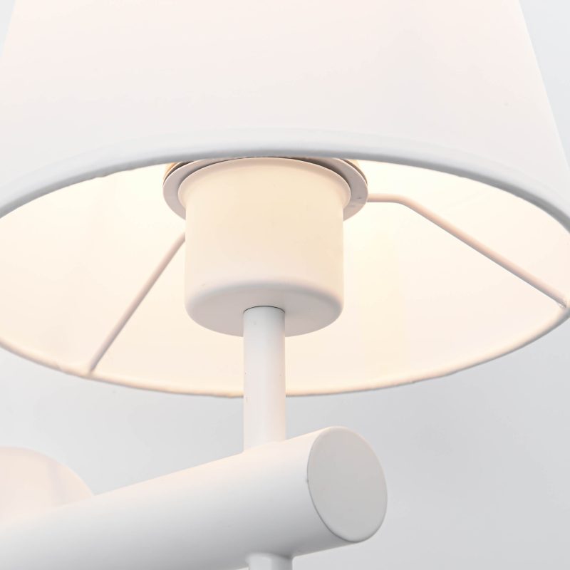 Aplica de perete albă 1xE27, design modern, Tivoli Light Prestige - imagine 4
