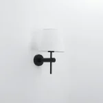 Aplica de perete neagră 1xE27, design modern, Tivoli Light Prestige
