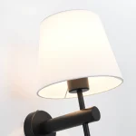 Aplica de perete neagră 1xE27, design modern, Tivoli Light Prestige