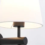 Aplica de perete neagră 1xE27, design modern, Tivoli Light Prestige