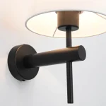 Aplica de perete neagră 1xE27, design modern, Tivoli Light Prestige