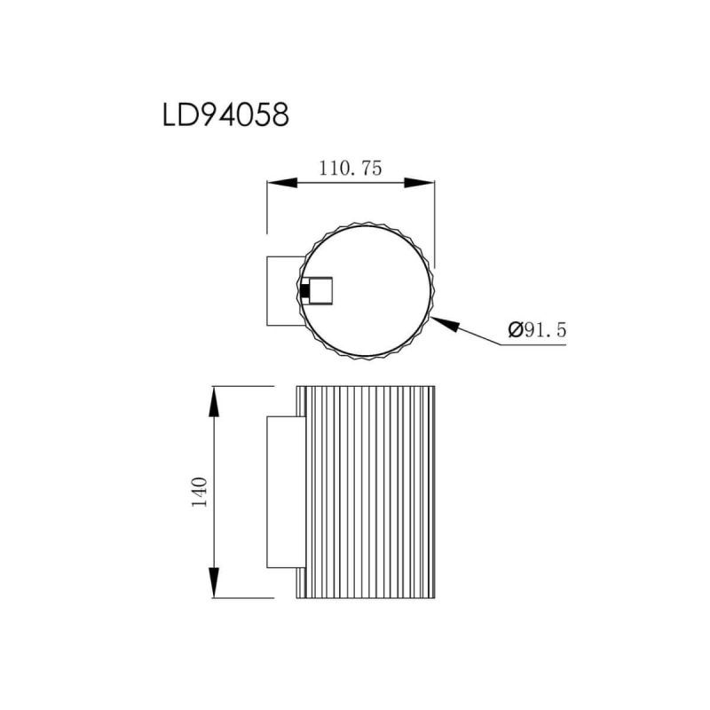 Aplica neagră 1xG9, iluminat perete, Tokio Light Prestige - imagine 4