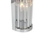 Aplica cromată 1xE14, design modern, Vetro Light Prestige