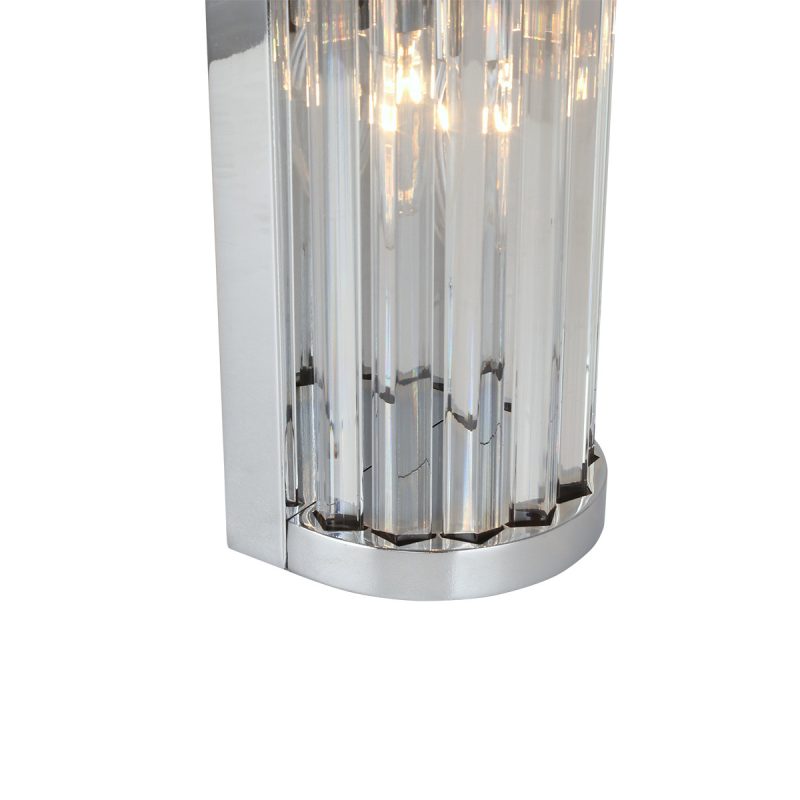 Aplica cromată 1xE14, design modern, Vetro Light Prestige