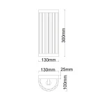 Aplica aurie 1xE14, design modern, Vetro Light Prestige