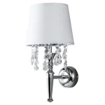 Aplică de perete Vigo albă, 1xE14, stil clasic, Light Prestige