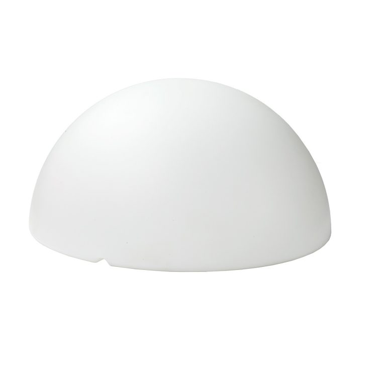 Lampă de grădină albă 1xE27