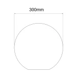 Lampă de grădină albă 30 cm 1xE27, exterior decorativ, Gaja Light Prestige
