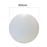 Lampă de grădină albă 40 cm 1xE27, exterior decorativ, Gaja Light Prestige