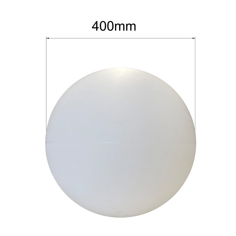 Lampă de grădină albă 40 cm 1xE27, exterior decorativ, Gaja Light Prestige