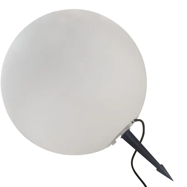 Lampă de grădină albă 50 cm 1xE27