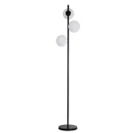 Lampă de podea neagră 3xE14, iluminat vertical, Dorado Light Prestige
