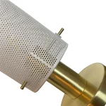 Lampă de birou albă 1xE27, iluminat funcțional, Tirana Light Prestige