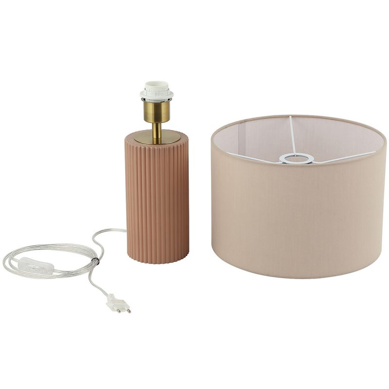Lampă de masă bej 1xE27, stil japonez, Tokio Light Prestige - imagine 7