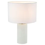 Lampă de masă albă 1xE27, stil japonez, Tokio Light Prestige