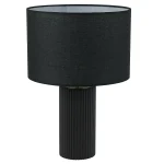 Lampă de masă neagră 1xE27, stil japonez, Tokio Light Prestige