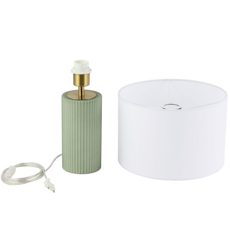 Lampă de masă mentă 1xE27, stil japonez, Tokio Light Prestige - imagine 7