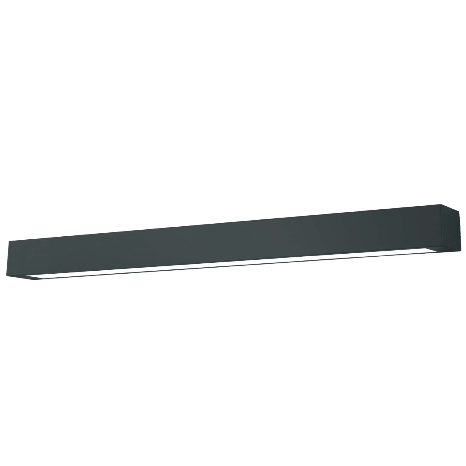 Plafonieră 120 cm neagră 36W IP44 LED CCT