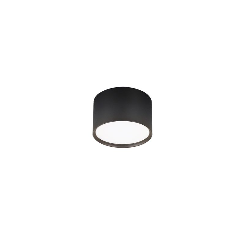 Plafonieră aplicată neagră LED 3000K, stil minimalist, Kendal Light Prestige - imagine 4