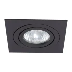 Spot încastrat negru 1xGU10, montaj tavan, Metis Light Prestige