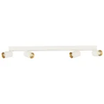Plafonieră albă 4xE27, design modular, Perugia Light Prestige
