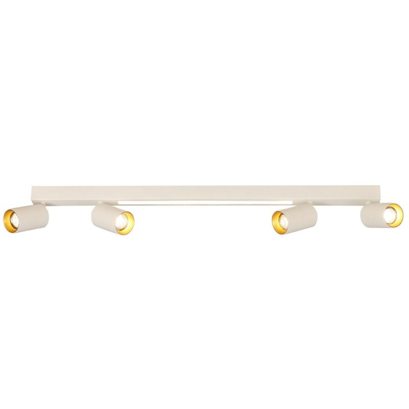 Plafonieră albă 4xE27, design modular, Perugia Light Prestige