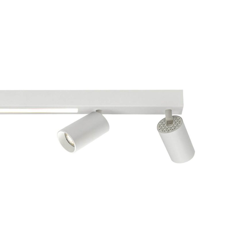 Plafonieră albă 4xE27, design modular, Perugia Light Prestige