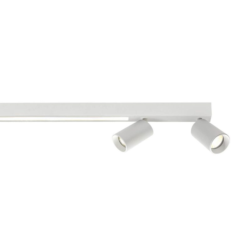 Plafonieră albă 4xE27, design modular, Perugia Light Prestige
